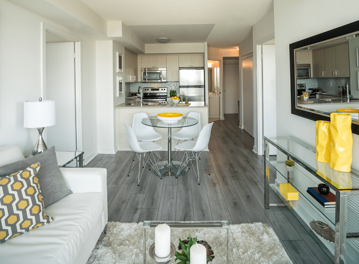 vivienda de alquiler en su interior