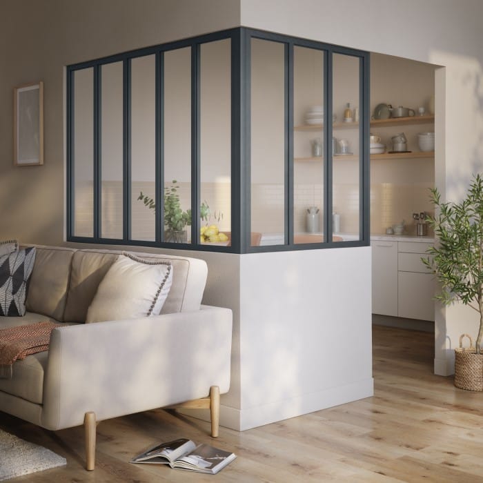 Descubre cómo separar ambientes potenciando la amplitud y luminosidad en tus espacios