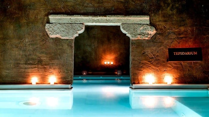 zona de spa Aire-Hotel-Ancient
