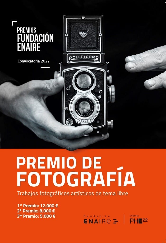 Cartel de premio de fotografía 2022