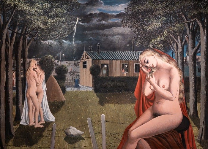 Paul Delvaux (Belgium, Antheit 1897-1994 Veurne) The Storm, 1962