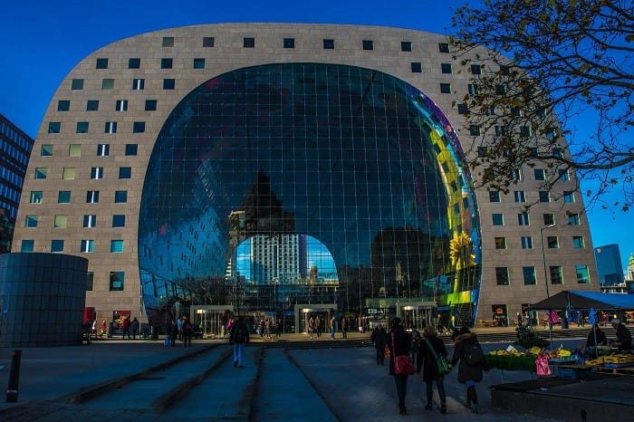 Mercado en Rotterdam