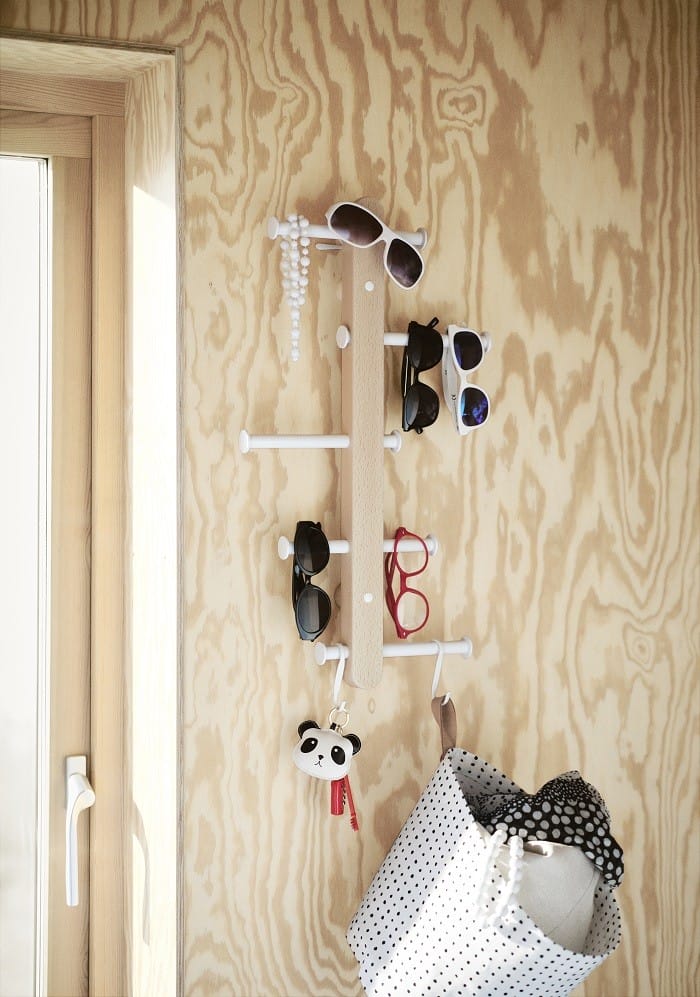 Perchero blanco Ikea