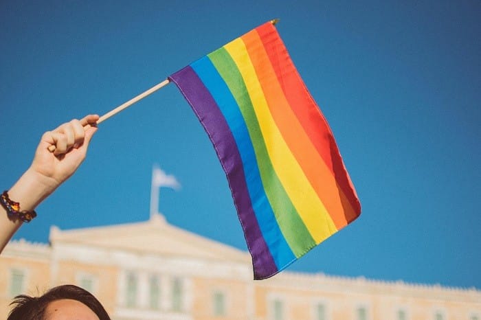 banderita de LGBTQ