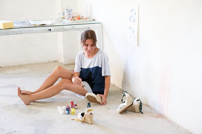 proceso artesania alpargatas