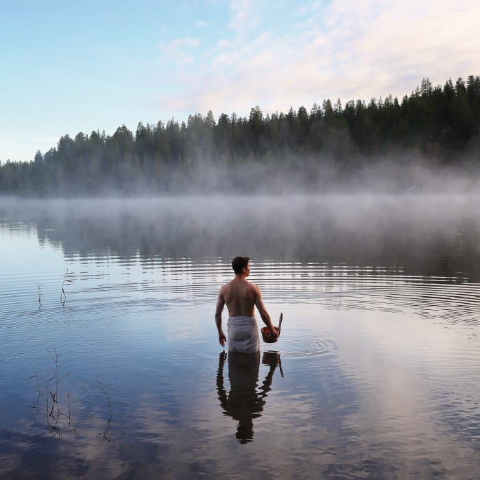 3 maneras finlandesas de disfrutar de un buen baño de vapor en época de calor