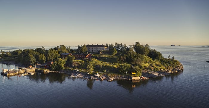 Isla Uunisaari en Helsinki