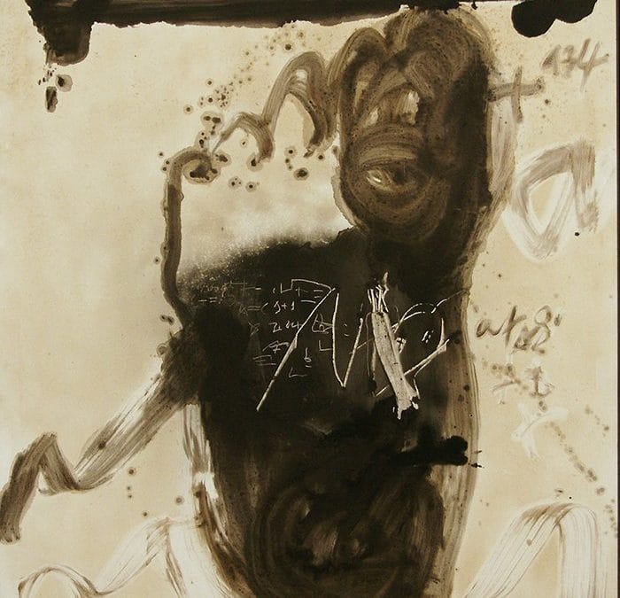 El bajorrelieve matérico de la obra de Antoni Tàpies