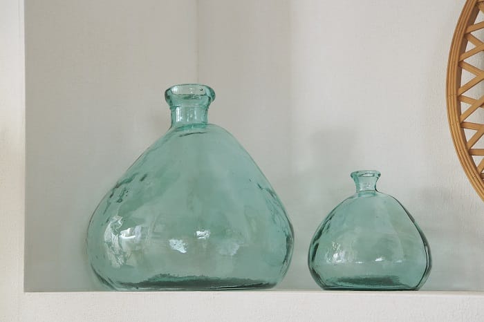 Jarrones Leroy Merlin de cristal