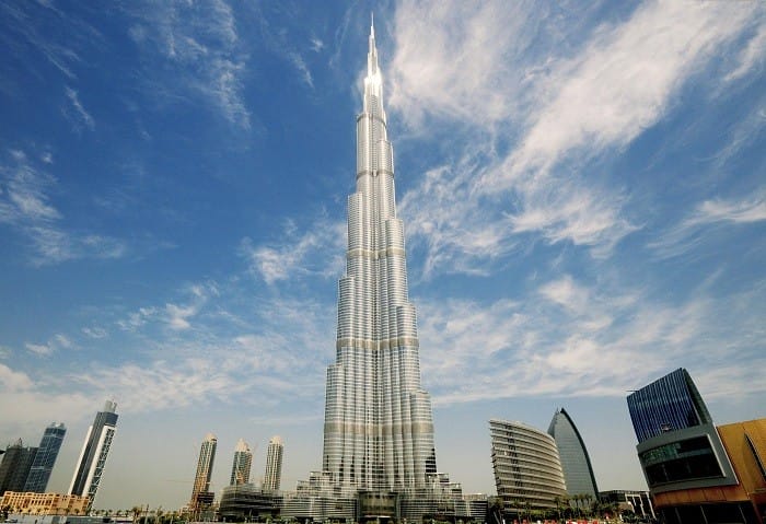 Edificio arquitectónico Burj Khalifa
