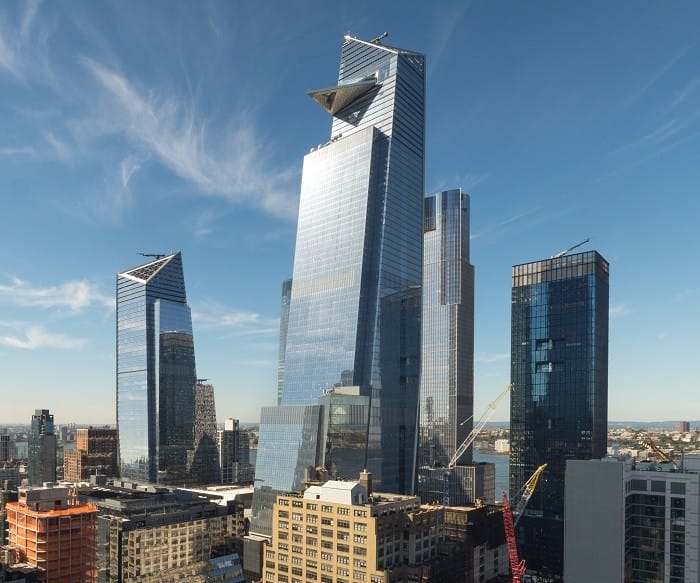 Hudson Yards from Hudson Commons