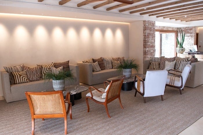 Interior de Restaurante Nobu en Formentera