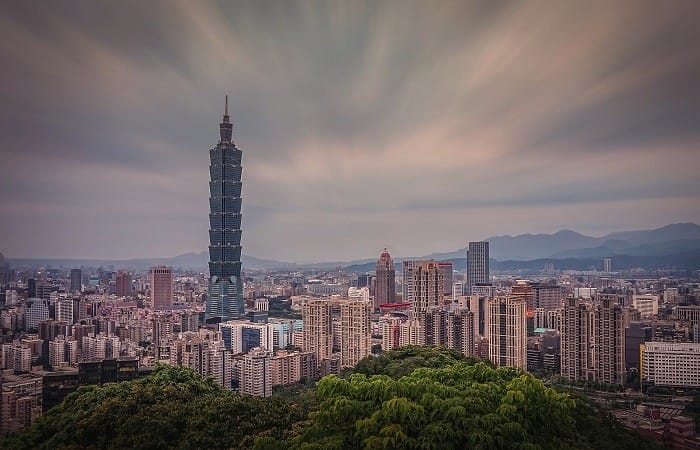 edificio arquitectónico Taipai 101