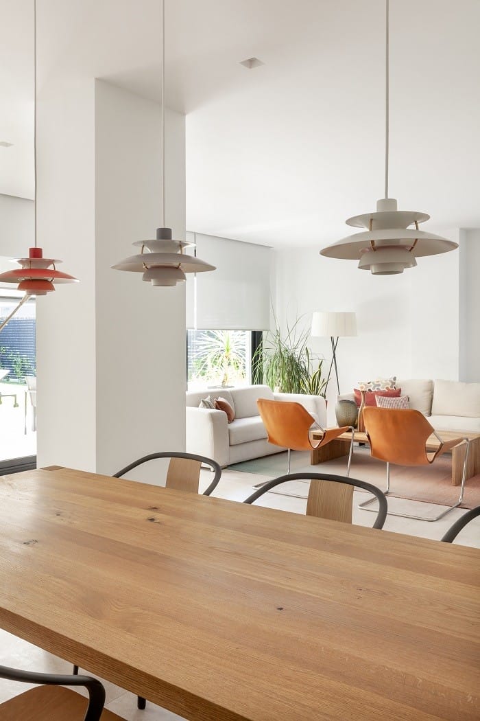 salón decoración japandi style