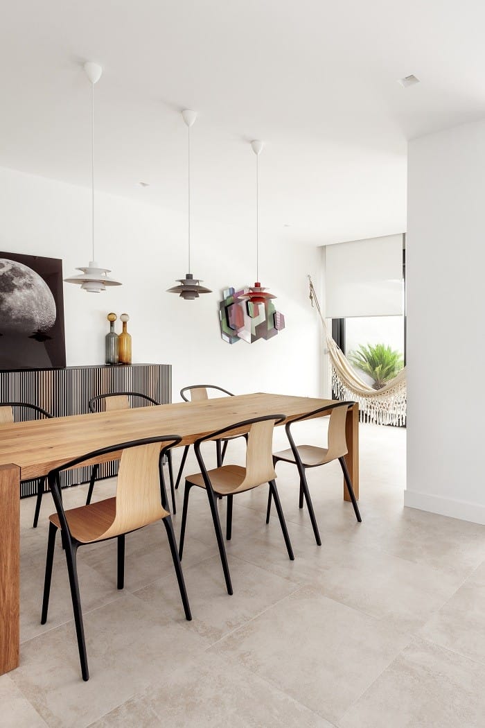 interior de una casa con decoración japandi style