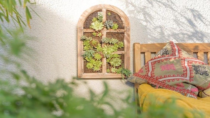 mini jardín vertical