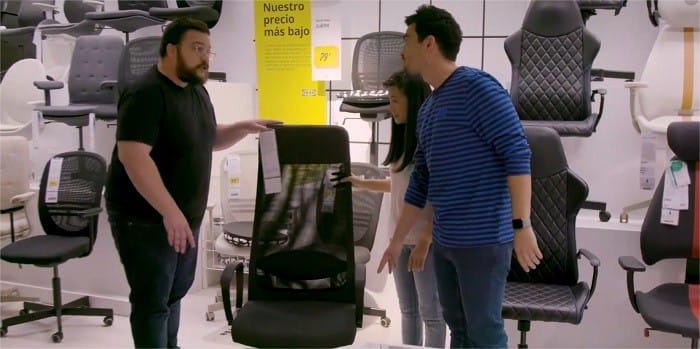 Chicos en el Festival de Ikea