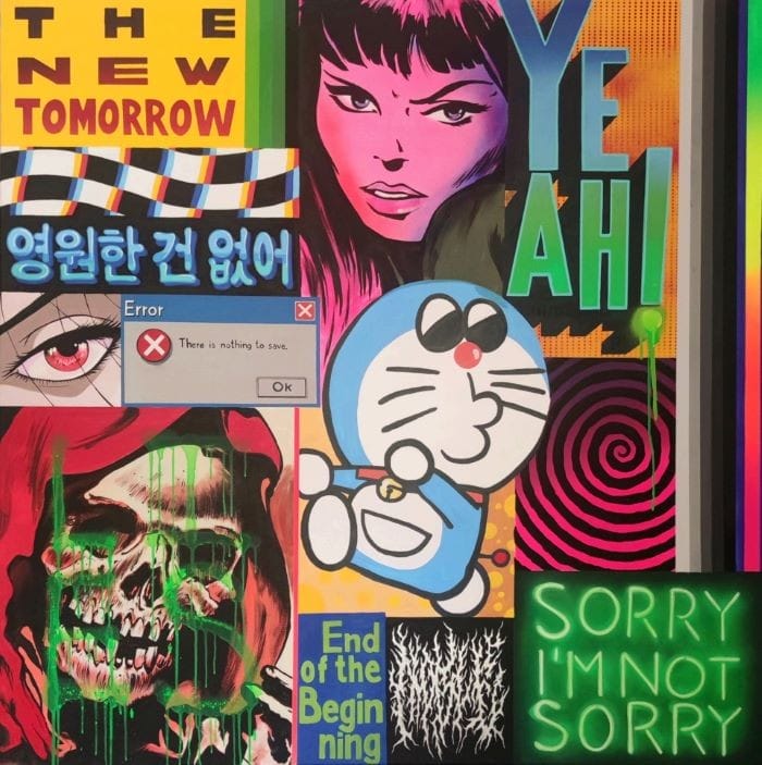 artista Noble en Adda Gallery Ibiza