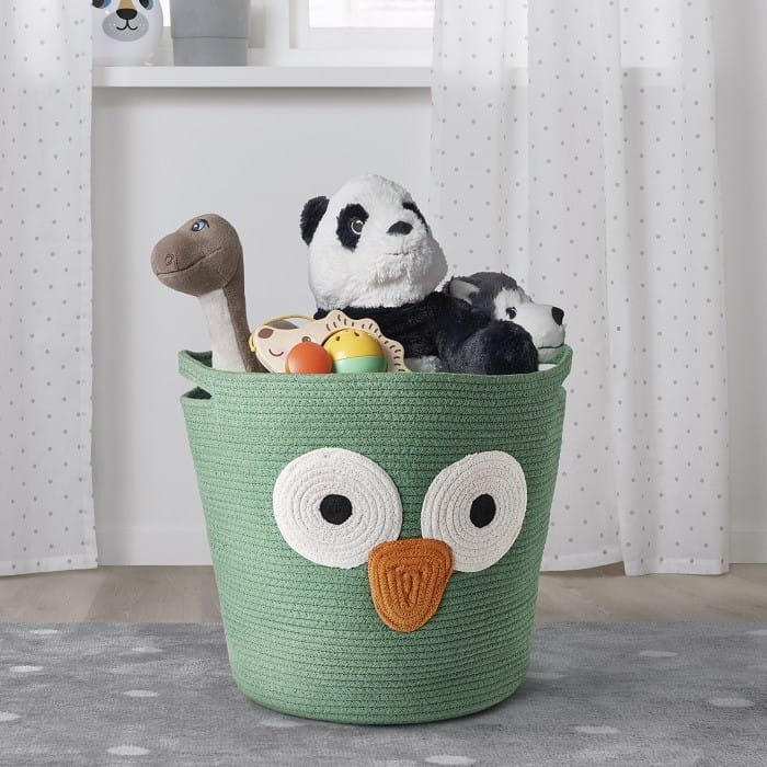 cestita para guardar juguetes