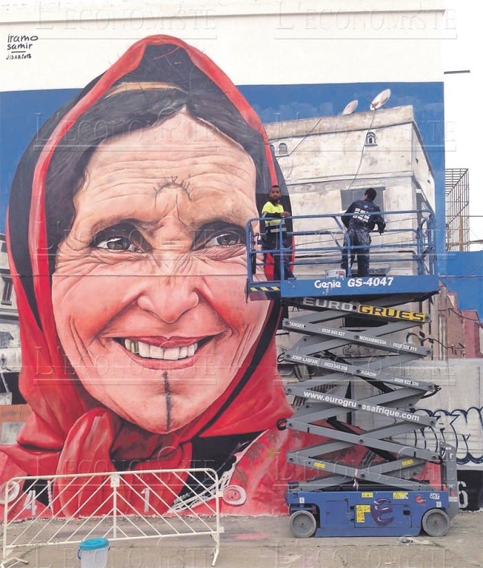 arte urbano en Marruecos