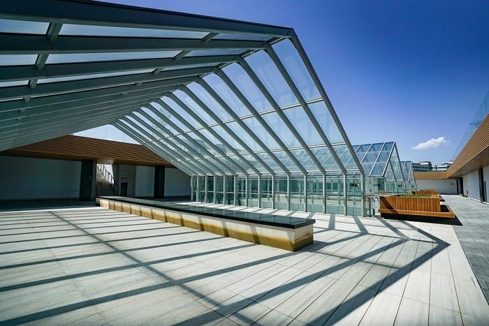 estructura arquitectónica de Caleido en Madrid