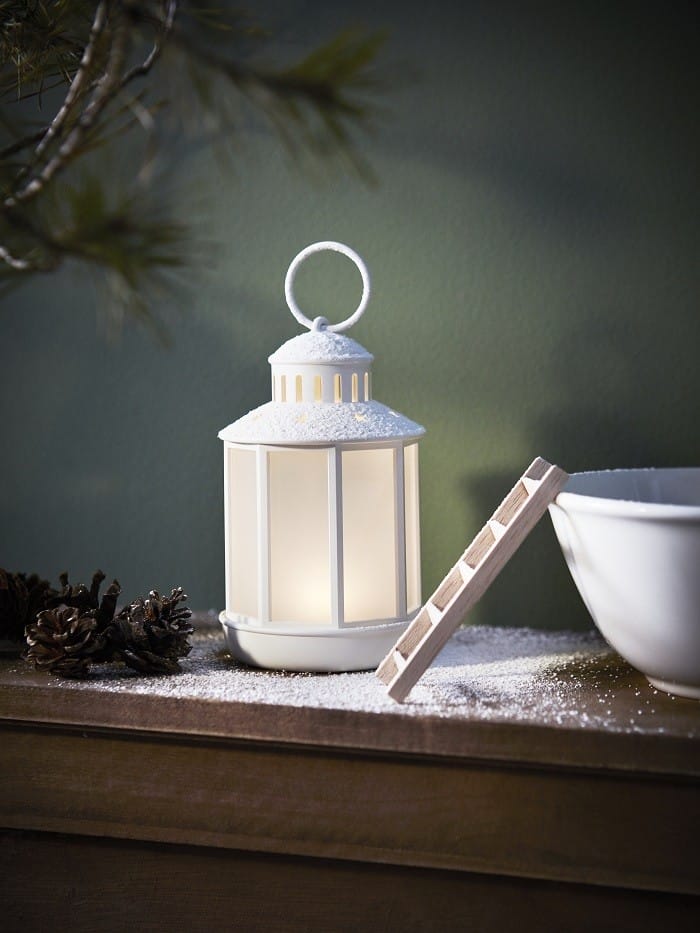 Farol blanco led a pilas