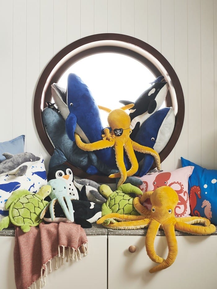 peluches marinos ikea