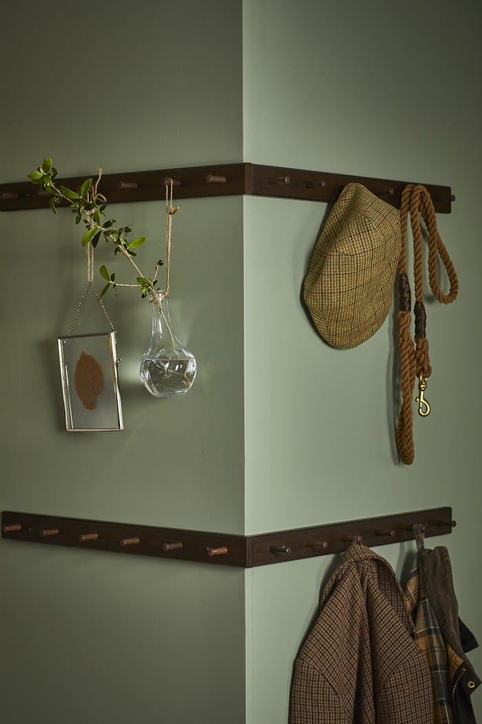 perchero en pared ikea