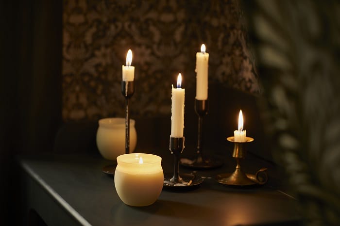 vela perfumada ikea