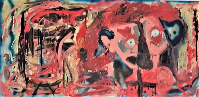 Cuadro El Confinamiento de Jean David Mouveau