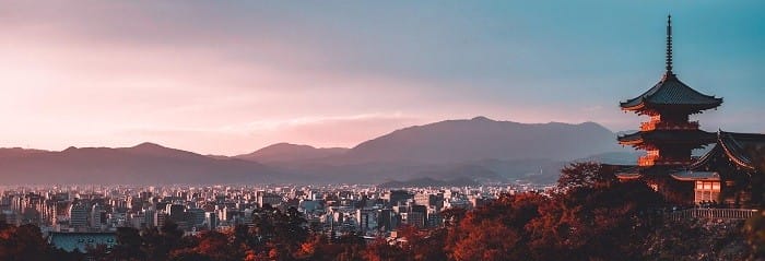 Panorámica de Kioto