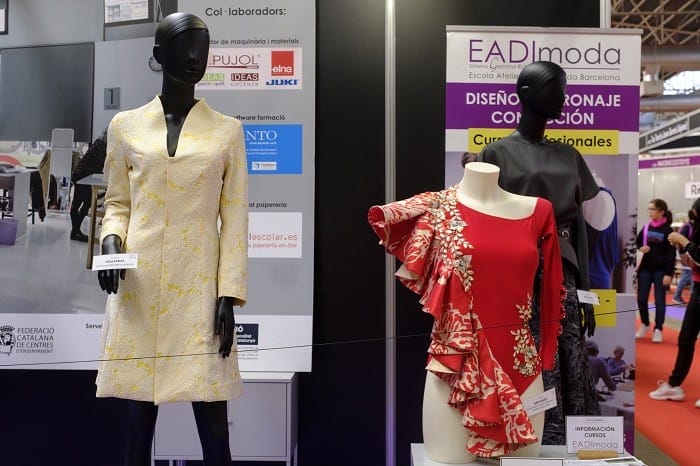vestidos japoneses en creativa Barcelona 2019