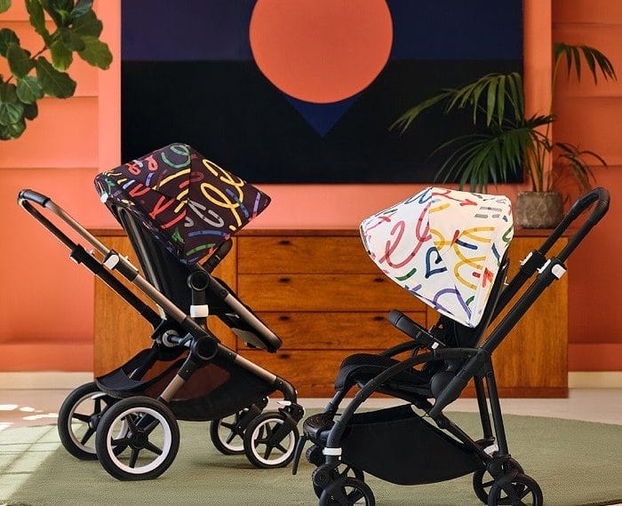 diseño de capotas Bugaboo para el carro del bebé