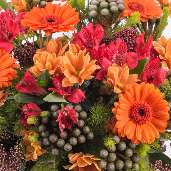 ramo de flores para halloween