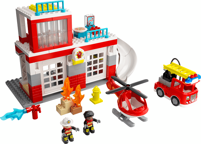 juego lego bomberos