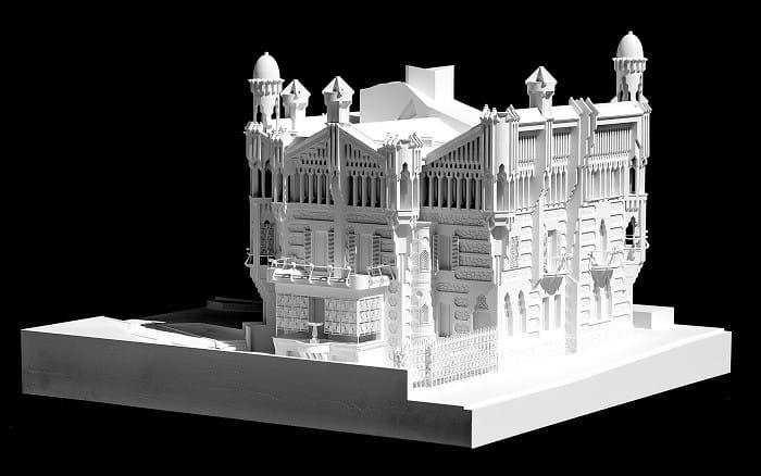 Maqueta de la Casa Vicens