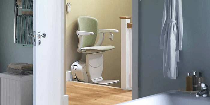 silla salvaescalera en un hogar