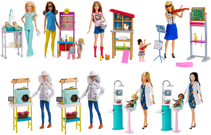 Barbie profesionales