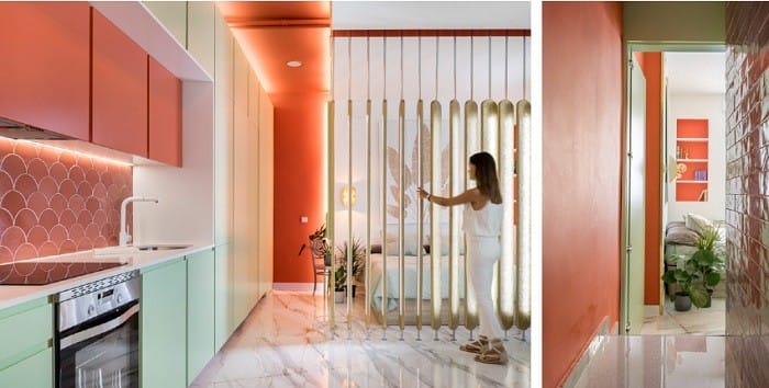 interior de hogar sostenible