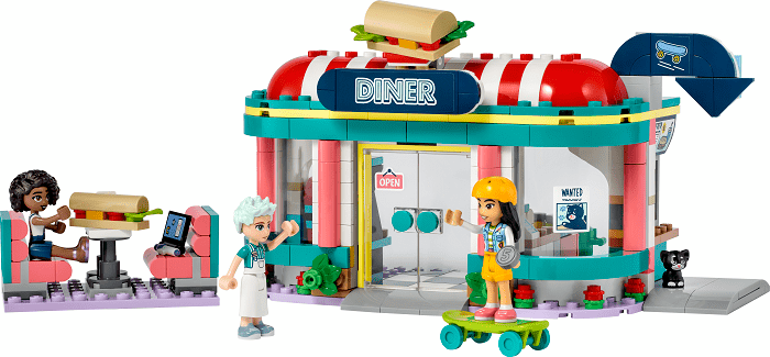 lego friends restaurante de bocadillos