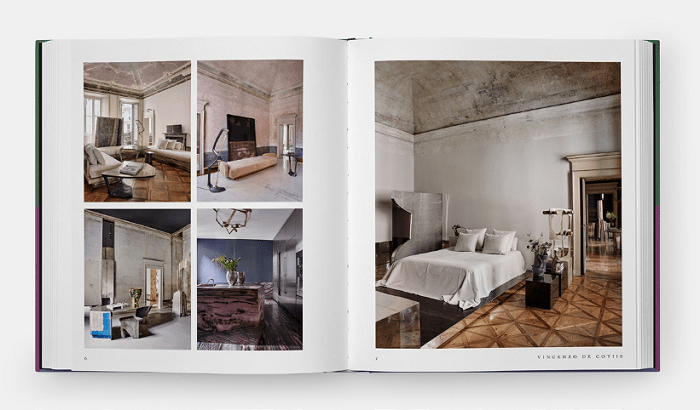 interior del libro Interiores