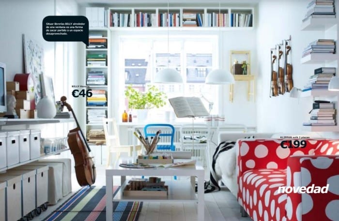 Catálogo de IKEA 2012: soluciones para ahorrar espacio en tu casa