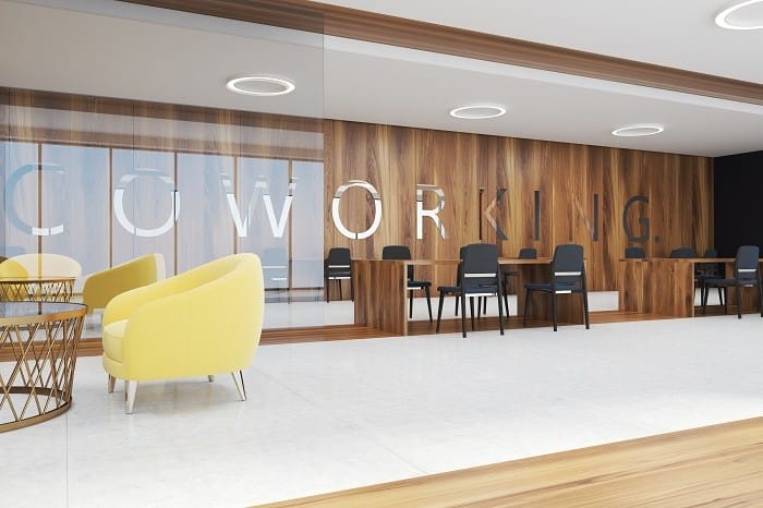espacio coworking para trabajar