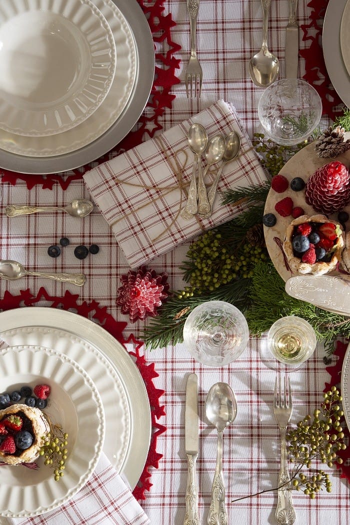 decoración estilo Christmas