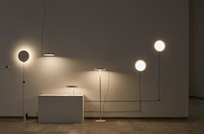 mobiliario con iluminación