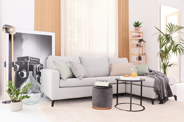 estilo natural life en salón