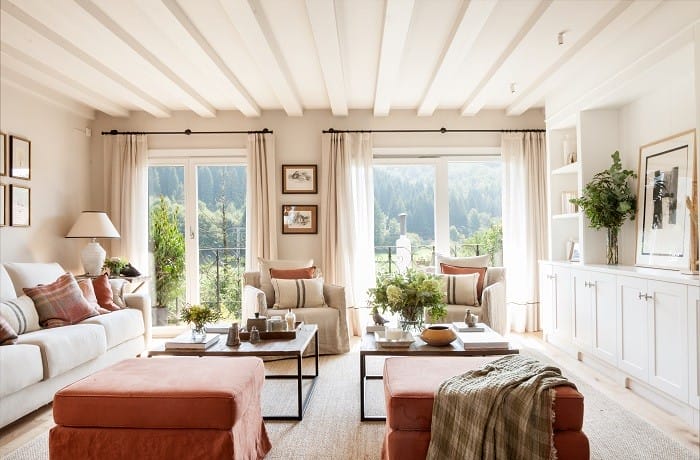 salón con las tendencias del 2023