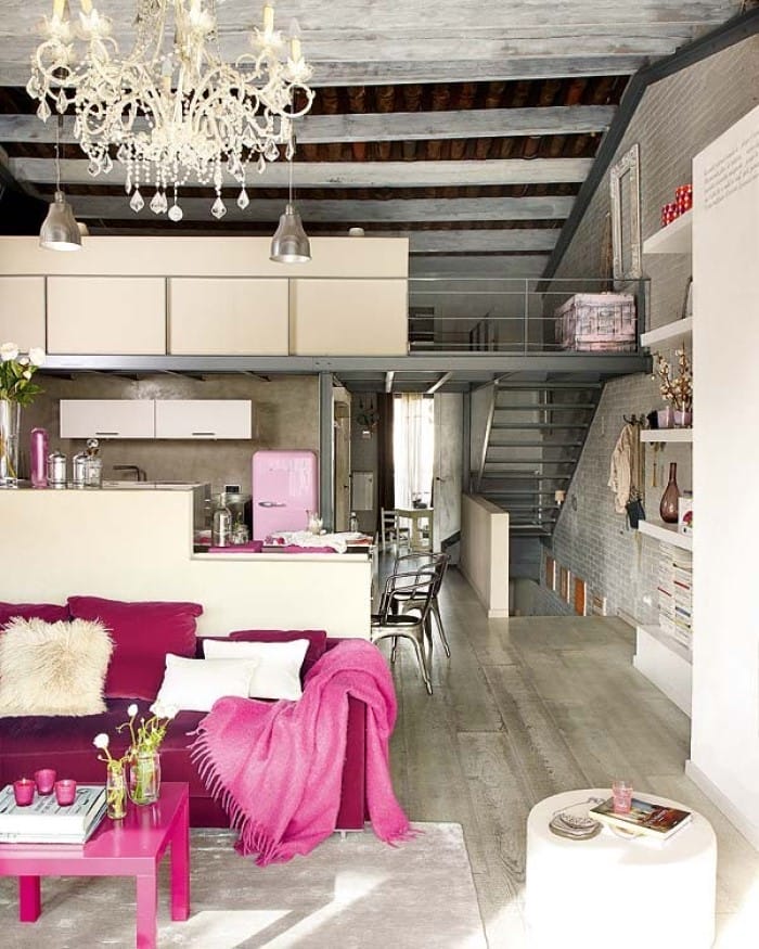 15 apartamentos de diseño colorido que se pueden acercar a la casa de tus sueños