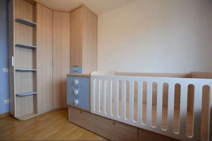 armario a medida en habitación infantil