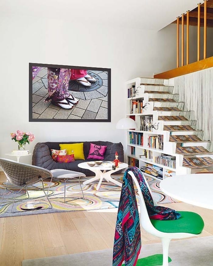 15 apartamentos de diseño colorido que se pueden acercar a la casa de tus sueños